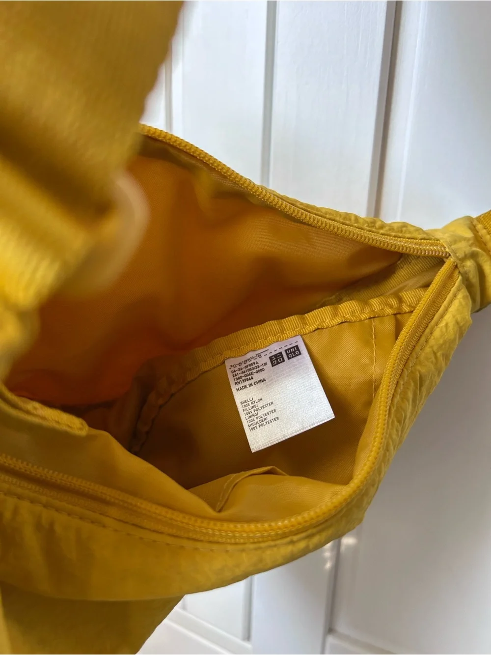 Uniqlo Mustard Yellow Crescent Shoulder Bag